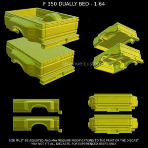 F 350 DUALLY BED - 1 64