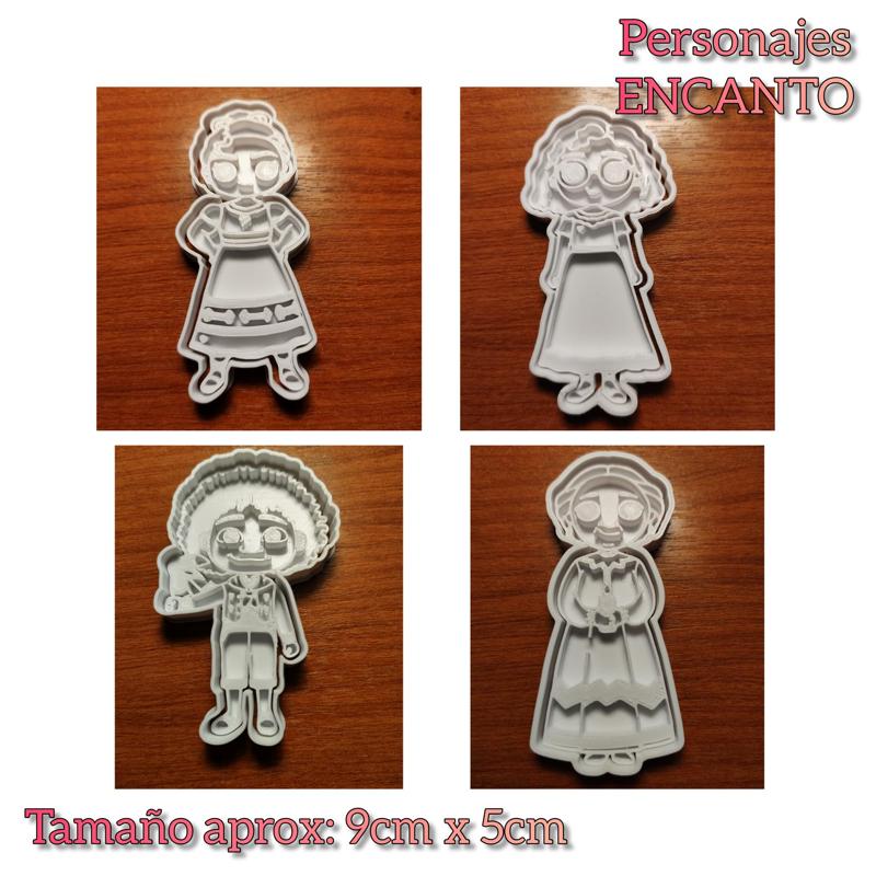 Cutter/Cookie cutter ENCANTO (x8 pieces)