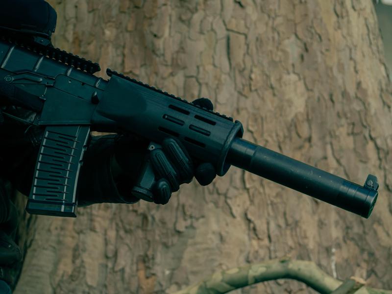 LCT AS VAL / VSS AMB-17 style one piece M-lok extended handguard