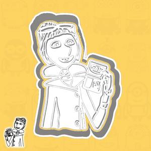 Minions / Despicable Me cookie cutters - Lucy Wilde-Gru (style 1)