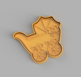 baby stroller cookie cutter
