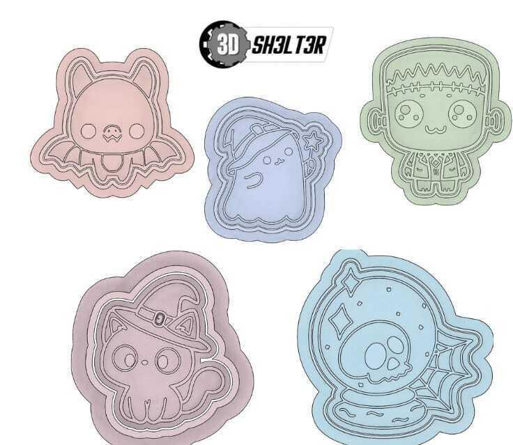 Halloween cookie cutter pack