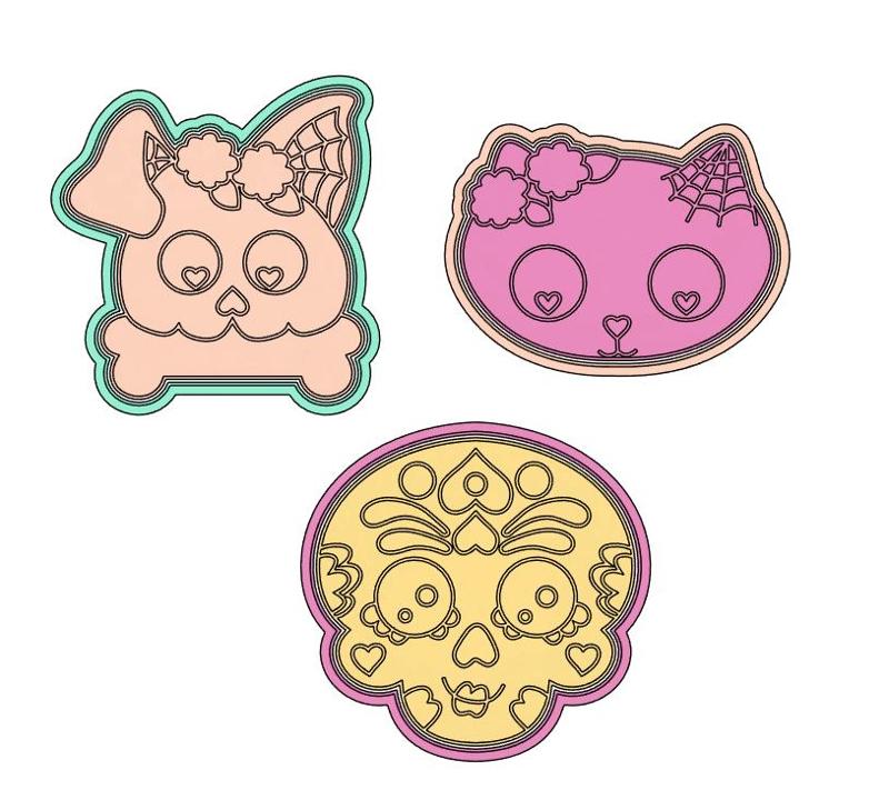 Cookie cutters -halloween-