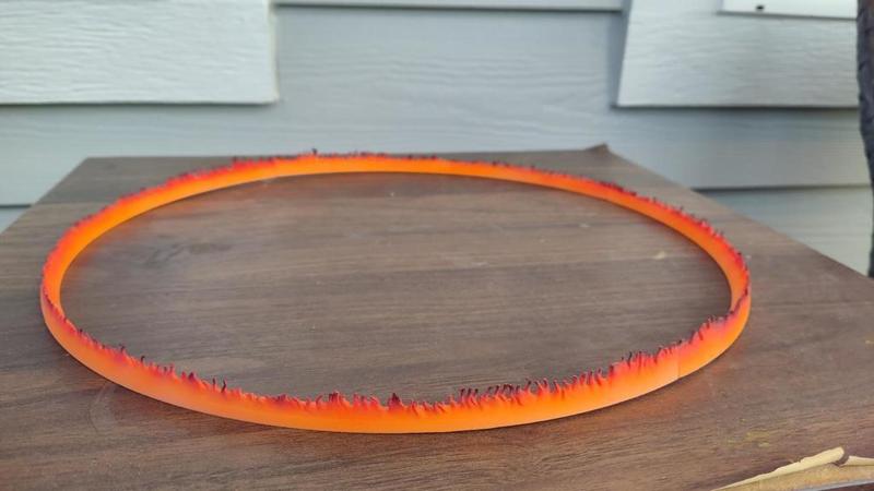 12" Fireball Radius Ring w/ Magnets (mostly FDM printable)