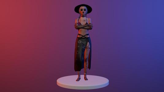 Sable Ward Whimsical Weather outfit figure - Dead by Daylight
