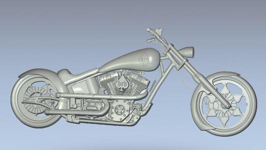 Relief Harley Davidson