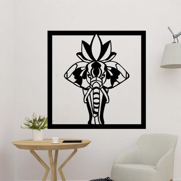Hindu Elephant Wall Decor
