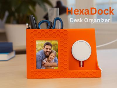 HexaDock – Desk Organizer