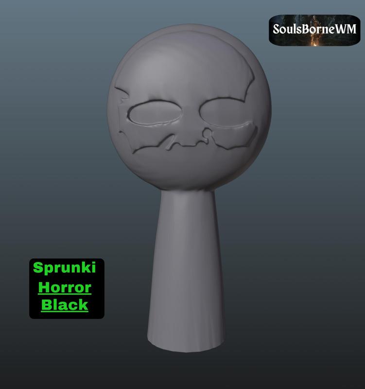 Sprunki: Horror Black