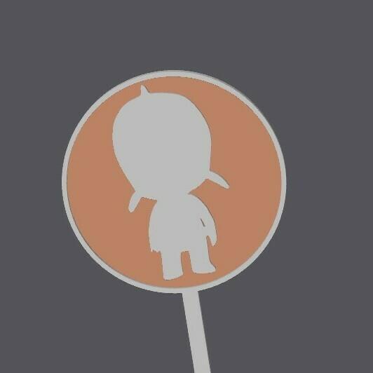 Cupcake Topper - Cry-babies Duo -