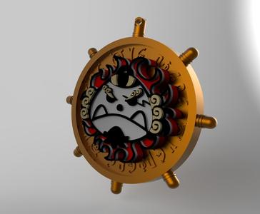 Jinbei one piece keychain