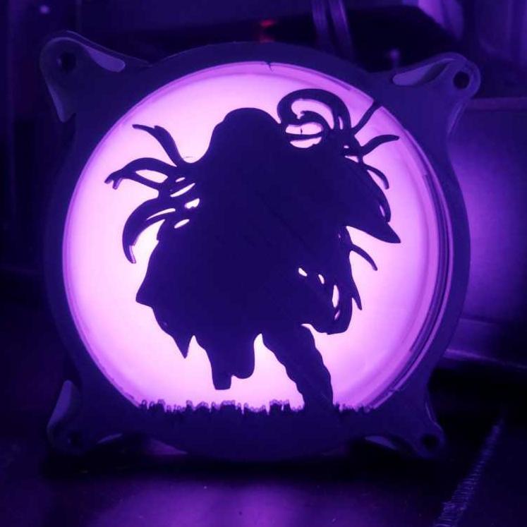 Grade Para Fan 120mm NEZUKO correndo