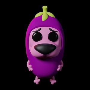 Coraje el perro cobarde Pack x4