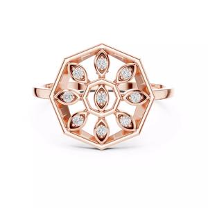 Round Cut Diamond Engagement Wedding Ring 3DM STL Video