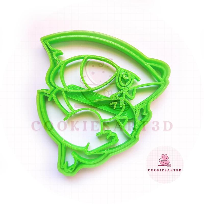 Pokemon Gible Cookie Cutter / Pokemon Gible Cookie Cutter