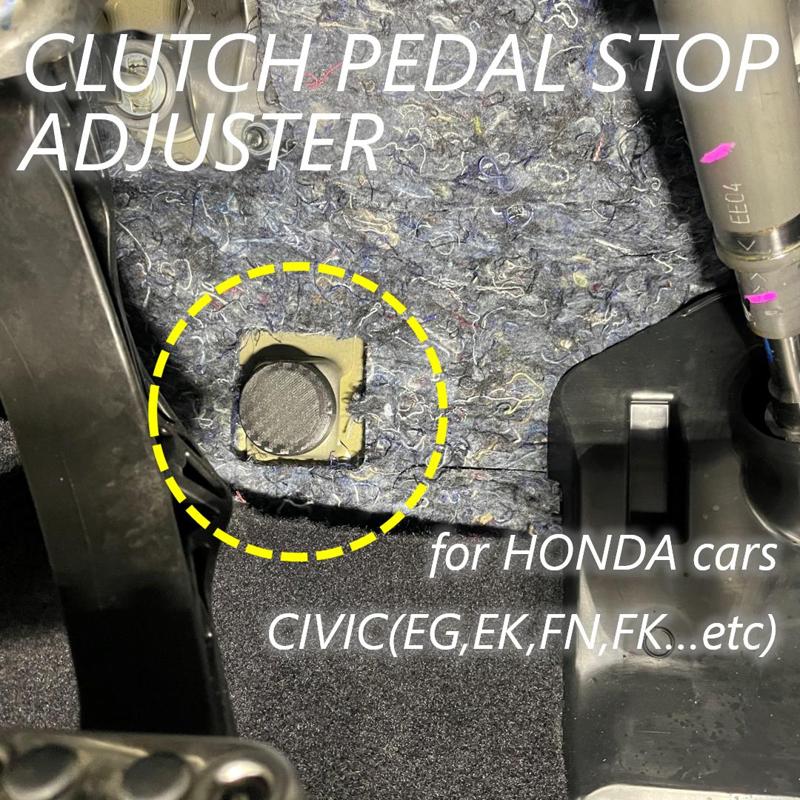 Clutch pedal stop adjuster for Honda cars (Civic FK/FC etc)