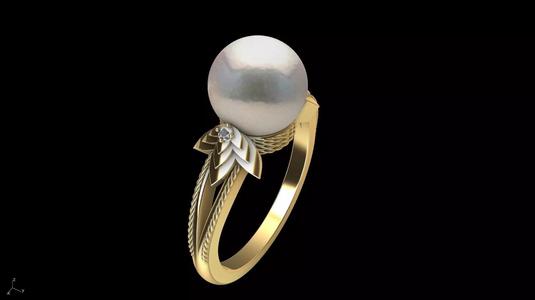 rope pearl ring stl verified