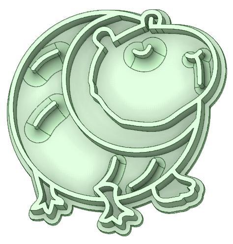 Burbaloni Luliloli 45mm cookie cutter