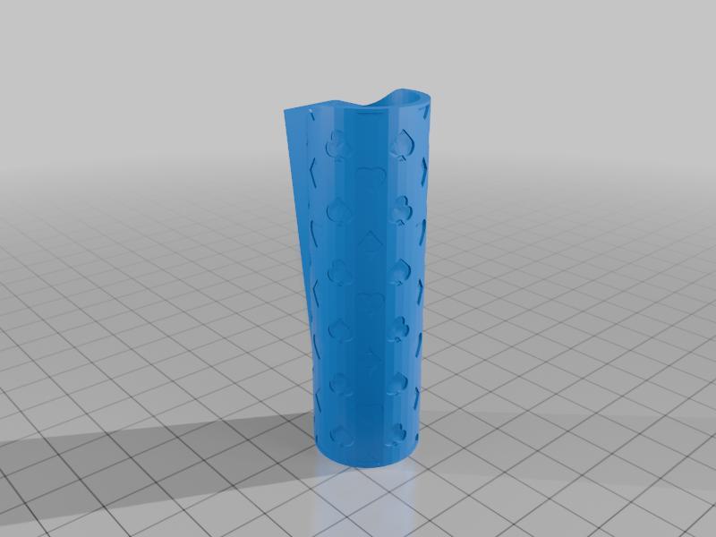 [Clipper Sleeve] Playing Cards Symbols Pattern