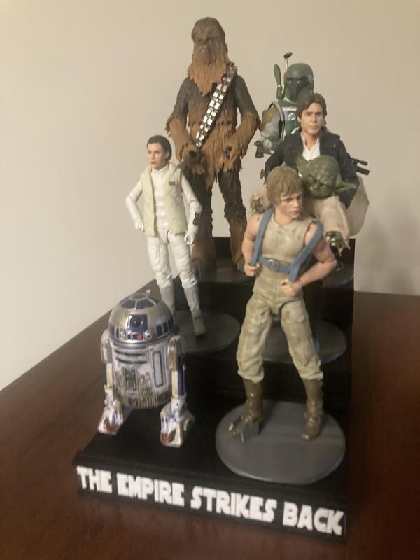 Star Wars. Exhibitor for figures 6 inches.