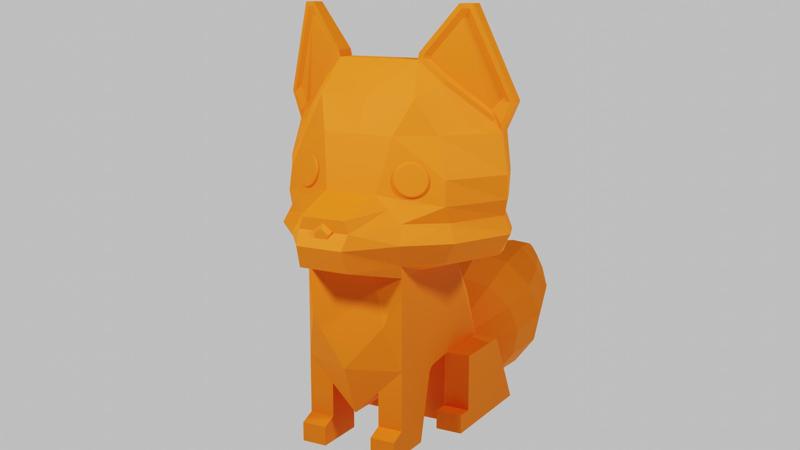 Fox Low Poly