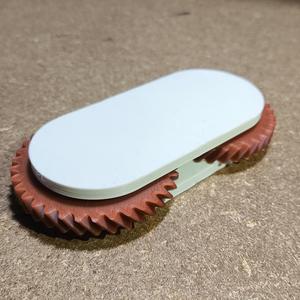 Helical Gear Fidget Spinner with Bearing