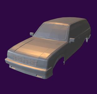 RC BODY TE GEMENI WAGON 3D PRINT STL