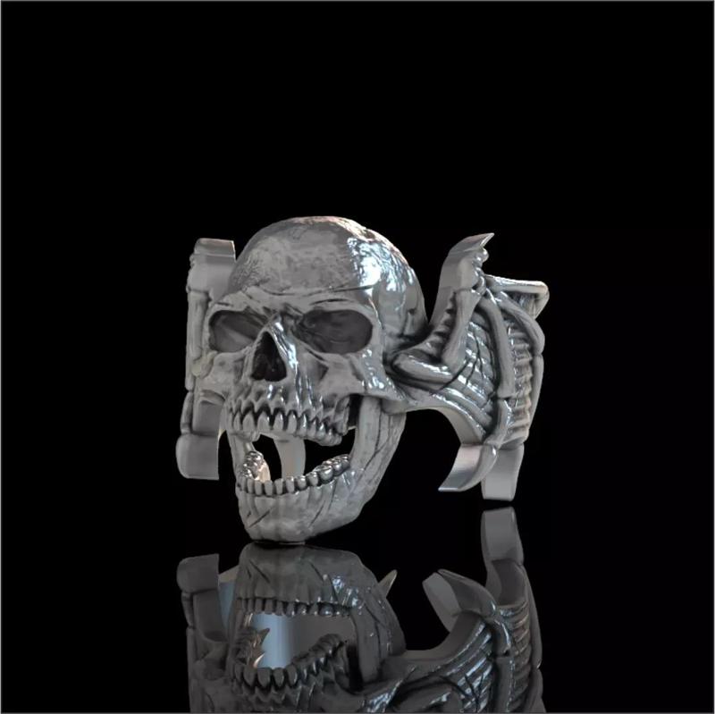 AVENGED SEVENFOLD RING SKULL