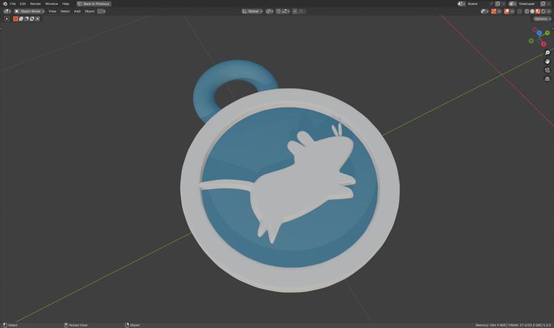 Desktop Keyrings - Xfce Desktop Logo