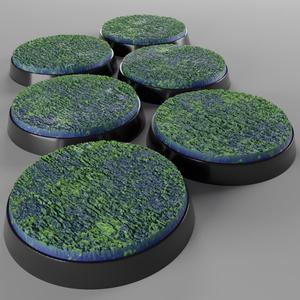 6x 32mm base with plaster ground (+toppers)