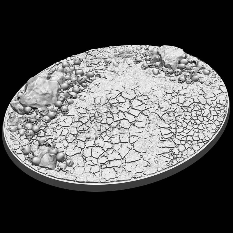 120mm Skull Base 120mm oval flying base - LegendGames