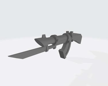 Sci-Fi Weapons: Auran Pattern Las'er Rifle (28mm)