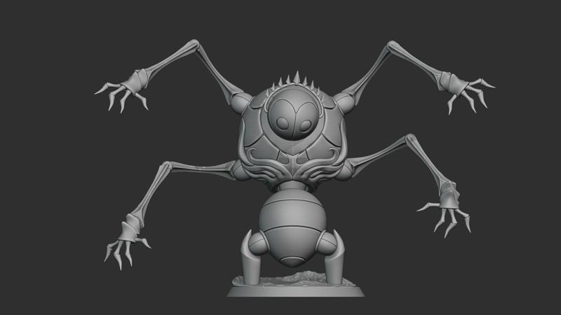 The Fourth Chorus | Hollow Knight: Silksong Boss 3D Model for printing
