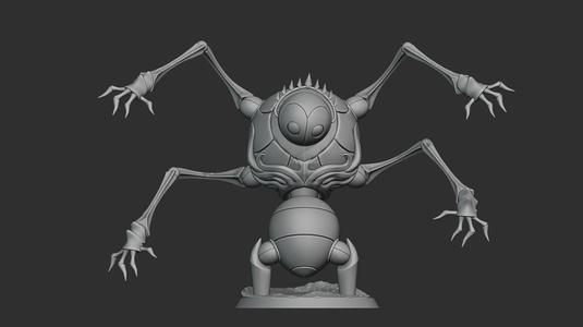 The Fourth Chorus | Hollow Knight: Silksong Boss 3D Model for printing