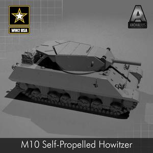 M10 self propelled howitzer