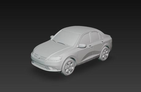 Car 3D Model – Auto Genérico para Impresión 3D