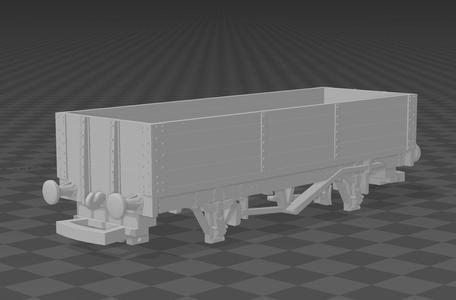 HO/OO TTTE NBR Diagram 43 "N.E." Tube Wagon Hook & Loop