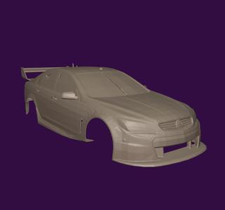 RC BODY VF HOLDEN TOURING GRPC V8 SUPERCAR 3D STL PRINT