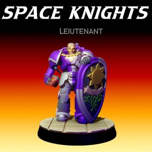 Space Knights - Monopose Leiutenant