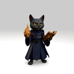 DnD Russian Blue Sorcerer