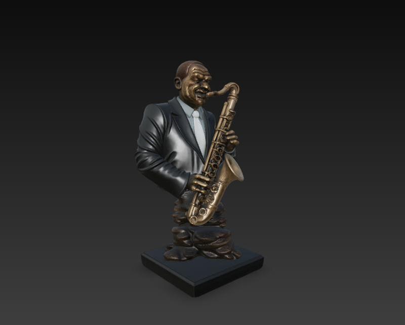 TRUMPET PLAYER TRUMPET PLAYER COLLECTION FIGURINES