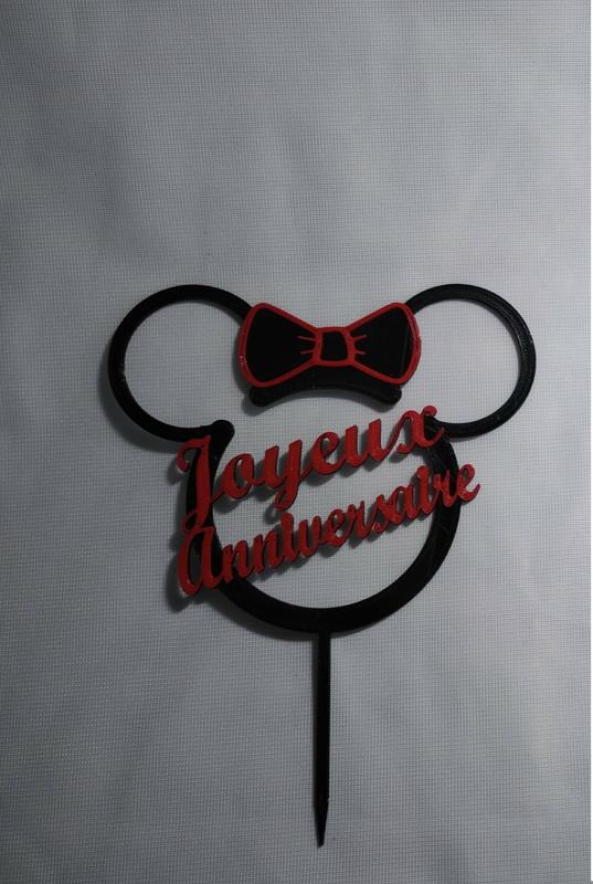 birthday cake decoration Minnie