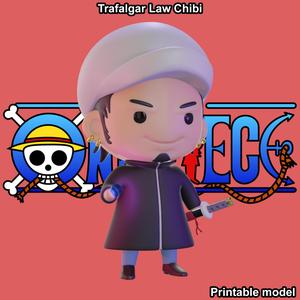 Trafalgar Law Chibi - One Piece