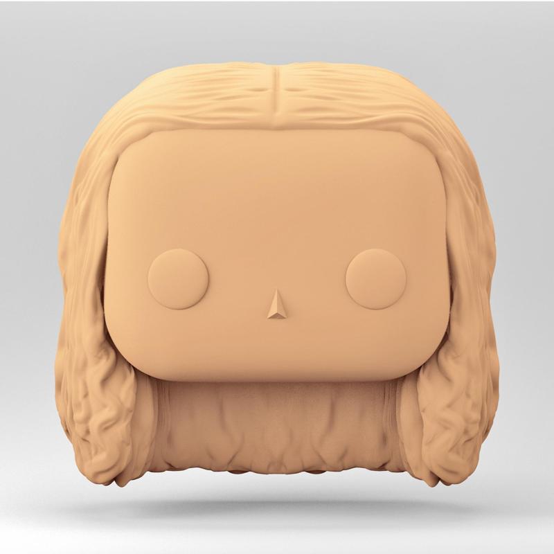Stylized Chibi / POP Head STL | 3D Print File | WH_3-25