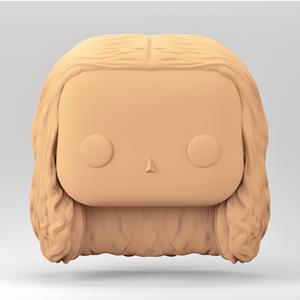 Stylized Chibi / POP Head STL | 3D Print File | WH_3-25