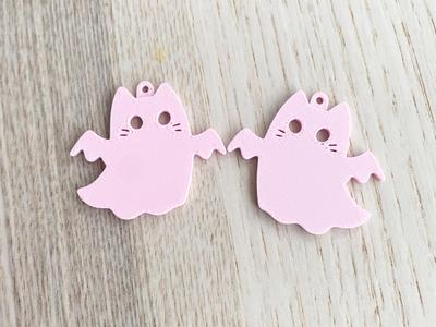 Kitten Ghost Earrings