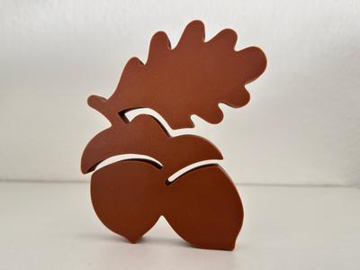 Herbst Deko Eicheln
