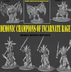 demonic champions of incarnate rage