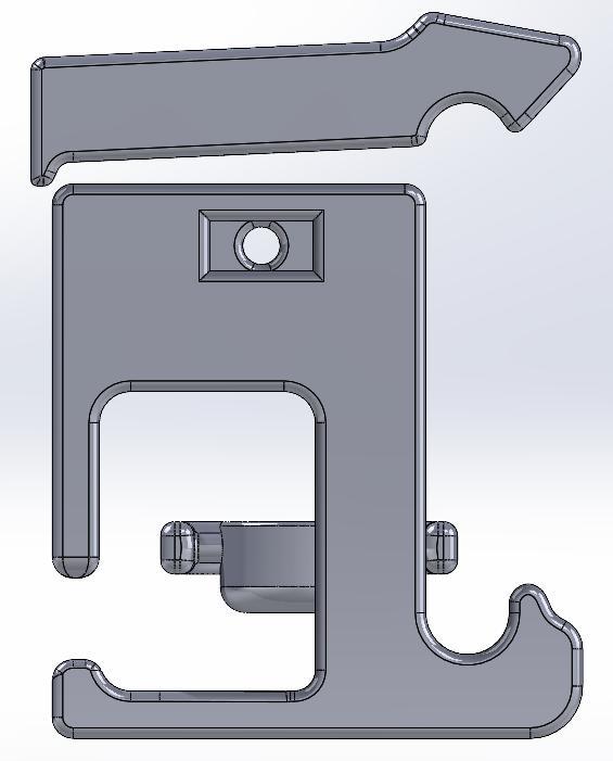 Steelcase Cableholder for the Rail