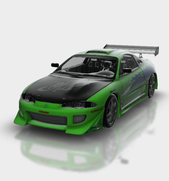 Mitsubishi Eclipse GReddy 1995.